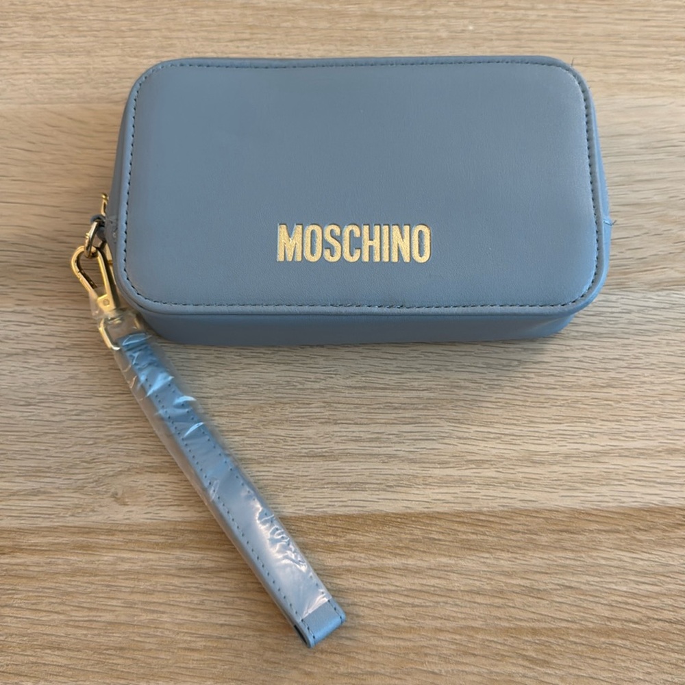 NWT Moschino Amenities Kit Wristlet